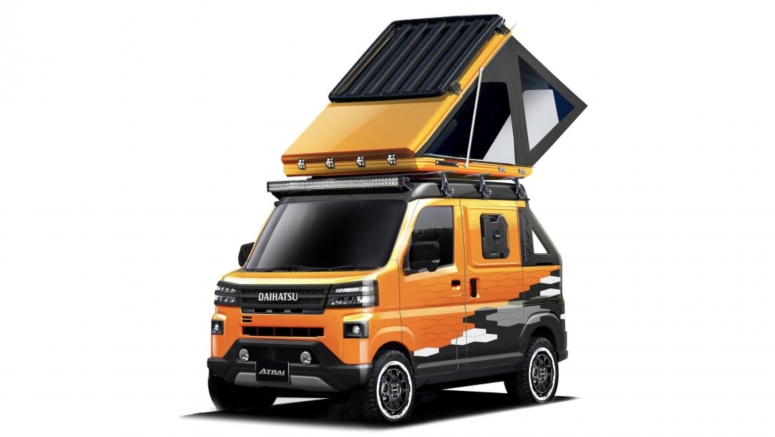 Daihatsu kei camper van heads to Tokyo Auto Salon