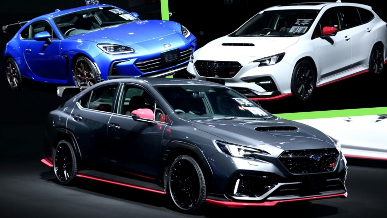 Subaru's WRX S4, BRZ And Levorg Get The STI Performance Concept Treatment