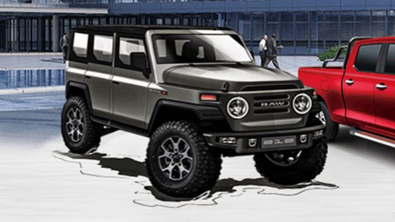 BAIC's Upcoming BJ212 SUV Is Part Jeep Wrangler And Part Toyota FJ Cruiser
