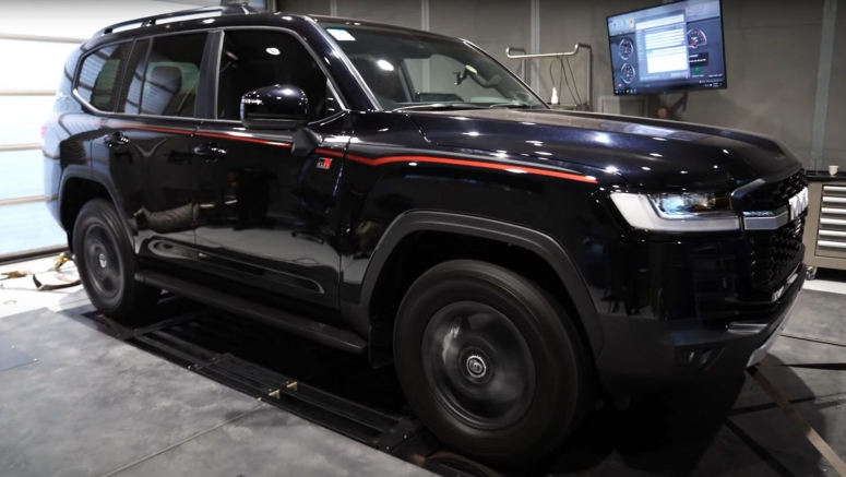 How Much Power Does The 2022 Toyota Land Cruiser Diesel Have At The Wheels?