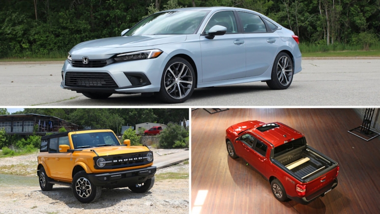 Honda Civic, Ford Maverick and Ford Bronco win 2022 NACTOY awards