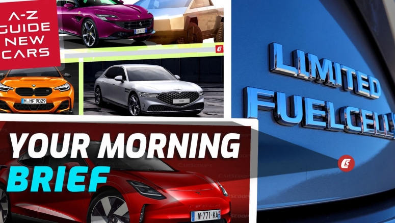 New Cars A-Z, Tesla Model 2 Rendered, And Toyota Mirai Driven: Your Morning Brief