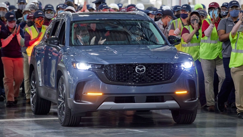 2023 Mazda CX-50 Enters Production Marking Brand's Return To American Manufacturing