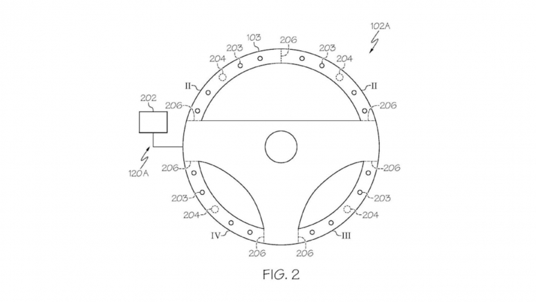 Toyota patents variable-thickness steering wheel that changes on the fly