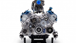 Yamaha And Toyota Working On 444-HP Hydrogen V8 With A Crazy Top-Mounted 8-1 Exhaust Manifold