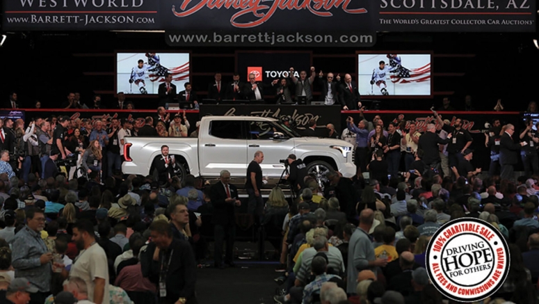 Toyota Tundra Capstone #001 sells for $700,000