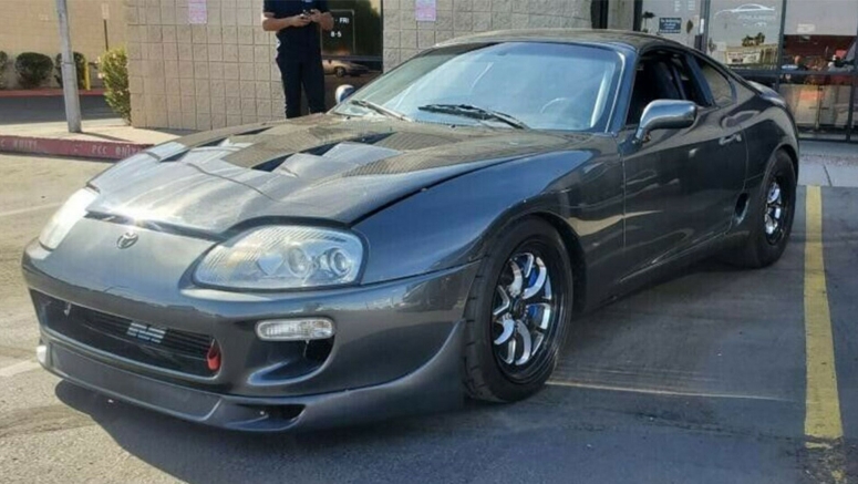 For $90,000, Will You Slip And Fall For This LS2-Swapped Toyota Supra?