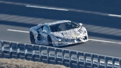 2024 Lamborghini Aventador Hybrid Successor Reveals Sharp Production Body In Latest Spy Shots