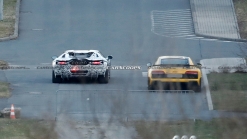 2024 Lamborghini Aventador Hybrid Successor Reveals Sharp Production Body In Latest Spy Shots