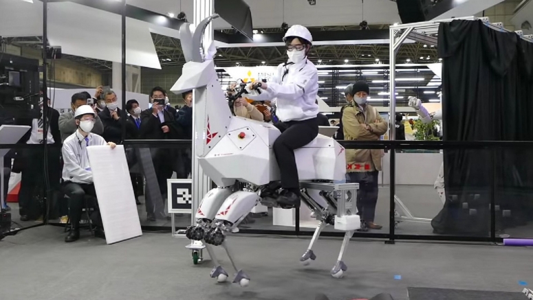Kawasaki Develops Robotic Wild Goat (!) That Humans Can Ride Kawasaki Develops Robotic Wild Goat (!) That Humans Can Ride