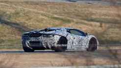 2024 Lamborghini Aventador Hybrid Successor Reveals Sharp Production Body In Latest Spy Shots