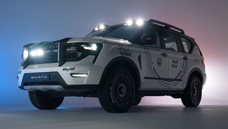 W Motors Ghiath Smart Patrol Is A Nissan-Based SUV For The Dubai Police