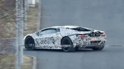 2024 Lamborghini Aventador Hybrid Successor Reveals Sharp Production Body In Latest Spy Shots