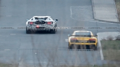 2024 Lamborghini Aventador Hybrid Successor Reveals Sharp Production Body In Latest Spy Shots