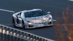 2024 Lamborghini Aventador Hybrid Successor Reveals Sharp Production Body In Latest Spy Shots