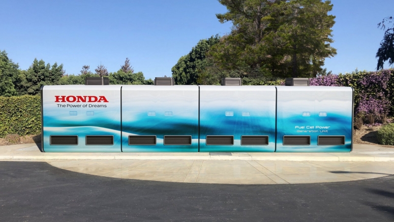 Honda Will Install A Hydrogen-Powered Backup Generator At Its California Campus