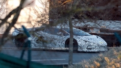 2024 Lamborghini Aventador Hybrid Successor Reveals Sharp Production Body In Latest Spy Shots