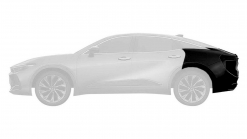 2023 Toyota Crown Patent Images Reveal High-Rise Sedan Form, Coming To The U.S. This Fall