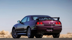 This Midnight Purple R33 Nissan Skyline GT-R With Under 1,000 Miles Is A Rolling Time Capsule From 1995