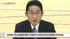 Prime Minister Kishida urges ministers to swiftly execute economic package