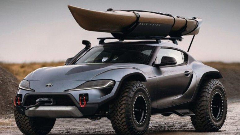 Check Out The Toyota Supra Reimagined As A 4×4 Vehicle