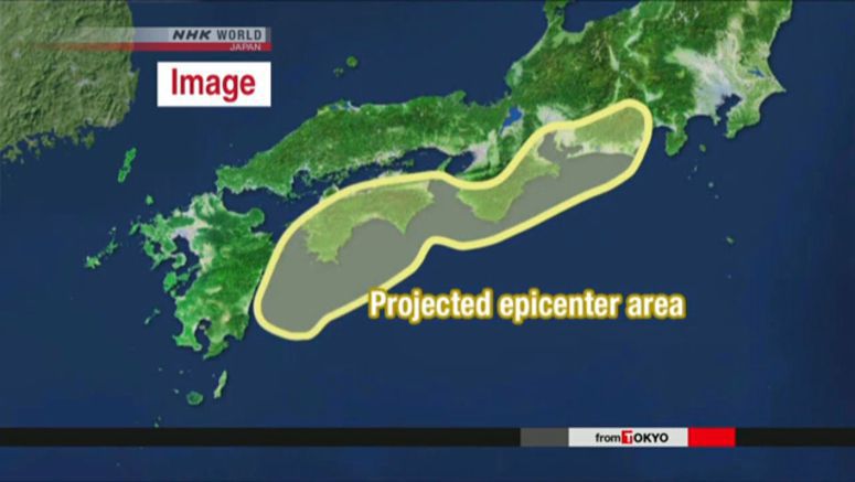 Experts warn of high risk of Nankai Trough tsunami