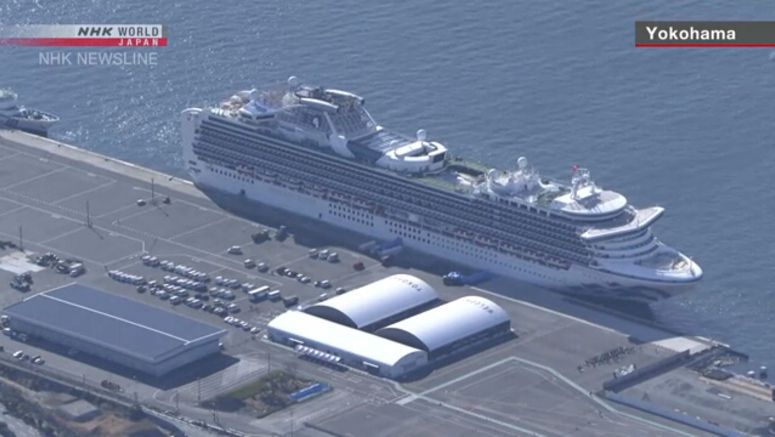 About 500 to leave cruise ship on Wednesday