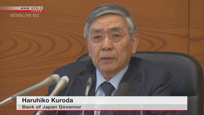 Kuroda cites need for global cooperation