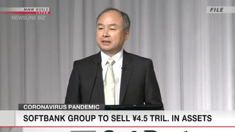 SoftBank Group to sell 4.5 tril. yen in assets