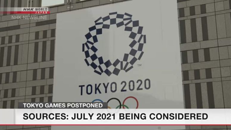 Sources: Tokyo Olympic organizers favor July 2021