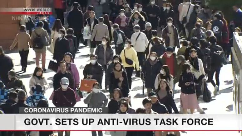 Japan drafts basic policy to fight virus outbreak