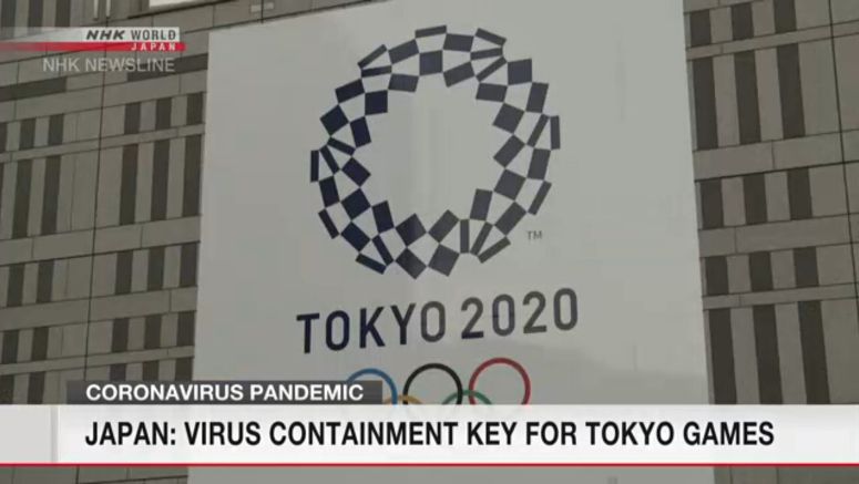 Japan: virus containment key for Tokyo Games