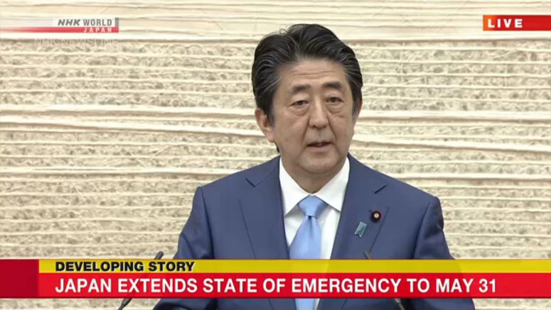 State of emergency extended to end of May