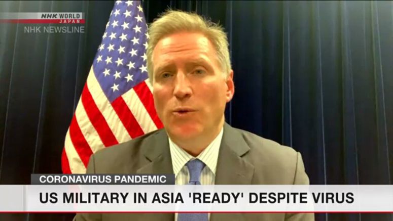 US military 'remains ready' in Asia despite virus