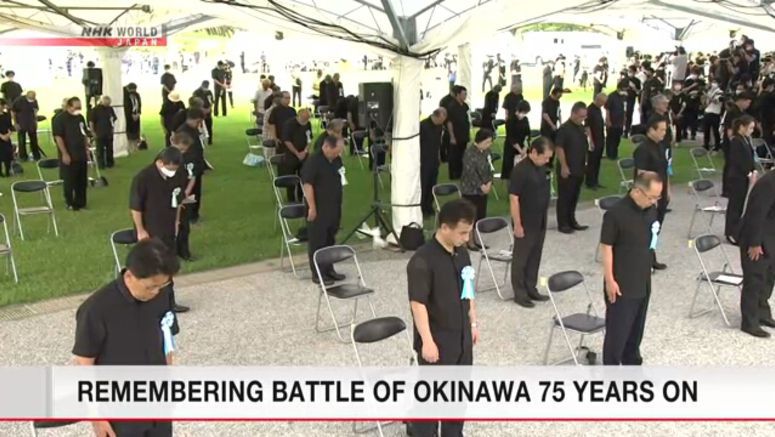 Remembering the Battle of Okinawa 75 years on