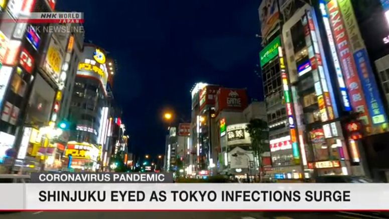 Govt., Tokyo to focus on cases in nightlife hubs