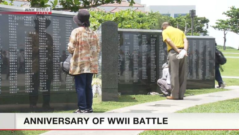 Okinawa marks 75 years since WWII battle