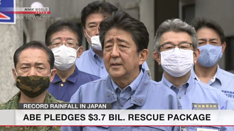 Japan eyes $3.7 bil. for rain-hit regions