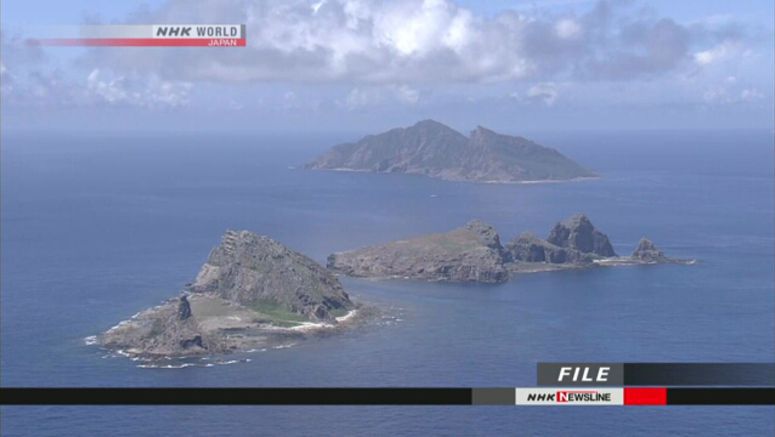 Chinese fishing boats spotted off Senkaku Islands