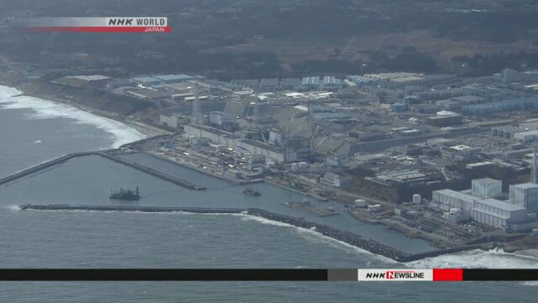 16-meter seawall planned for Fukushima Daiichi