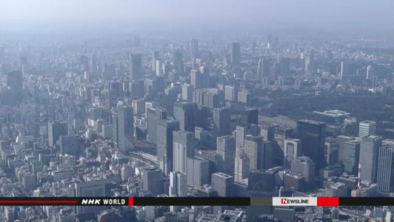 Population outflow from Tokyo exceeds inflow
