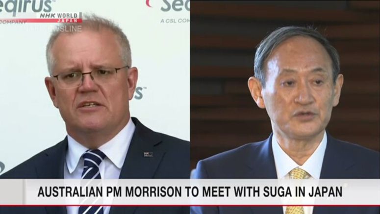 Australian PM Morrison to meet Suga in Japan