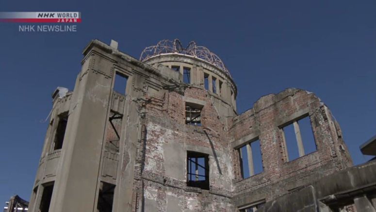 Atomic bomb survivor speaks to UN tour guides