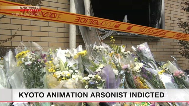 Kyoto Animation arsonist indicted