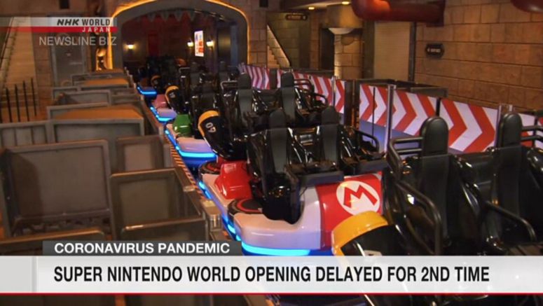 Super Nintendo World opening delayed for 2nd time