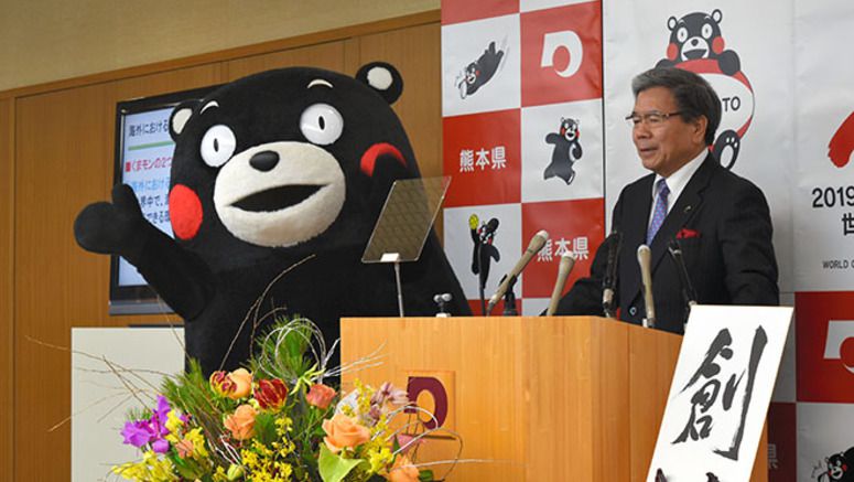 Kumamoto Prefecture lifts the ban on overseas use of the Kumamon mascot design