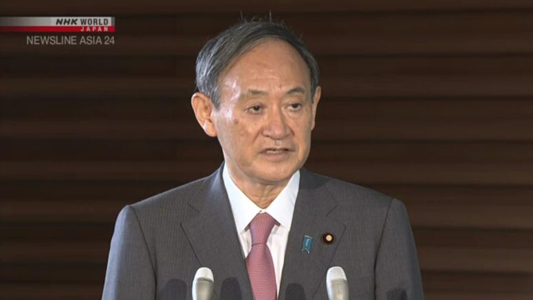 PM Suga has high hopes for new Olympic chief