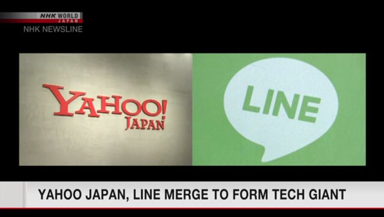 Yahoo Japan, Line merge to form tech giant