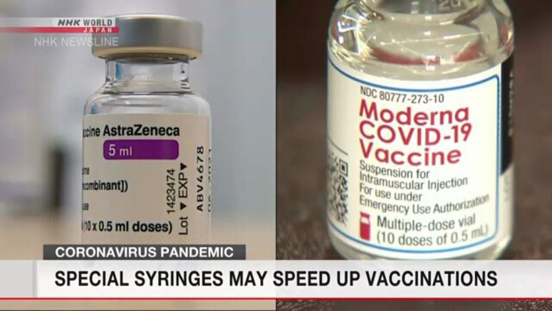 Special syringes may increase COVID vaccinations