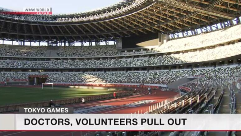 10,000 people withdraw as Olympic volunteers